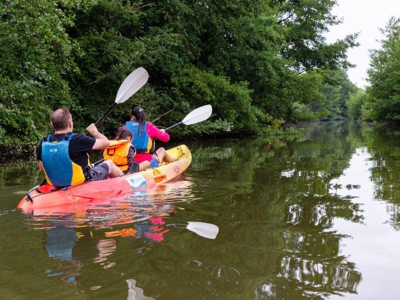 Balade en kayak "En pagayant sur l'elle"