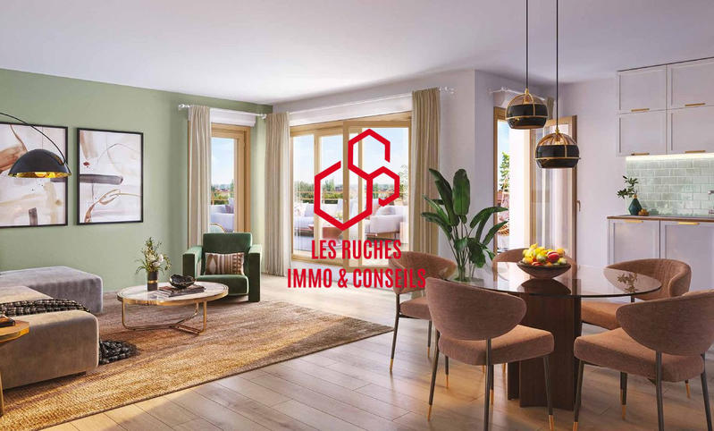 Appartement - 80 m² - 4 pièces