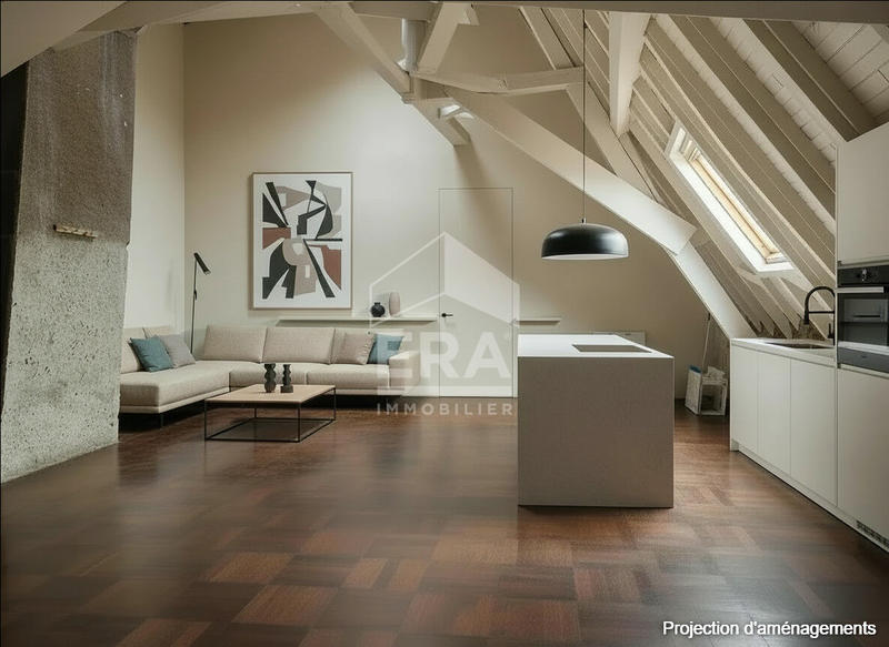 Appartement - 52 m² - 1 pièce