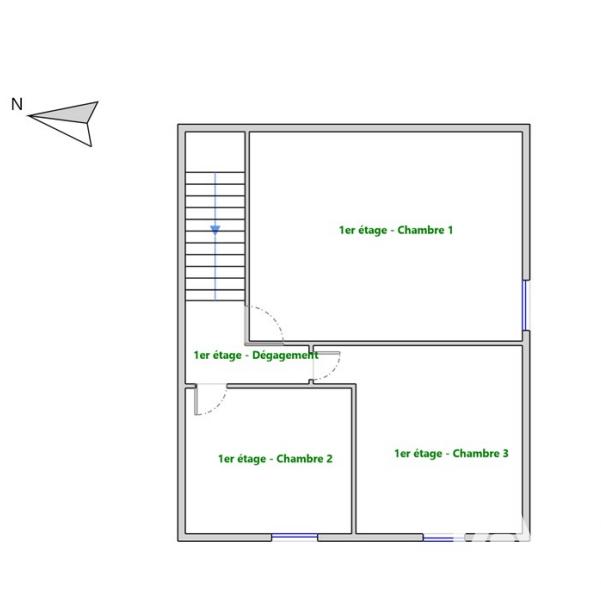 Maison - 83 m² - 5 pièces