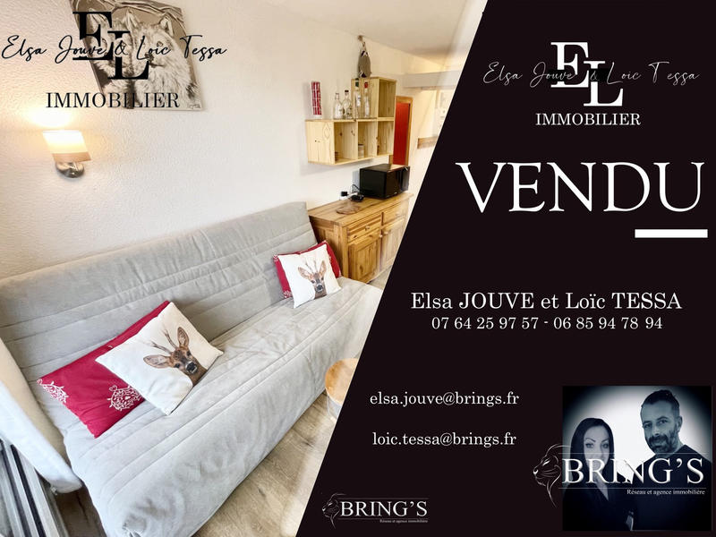 Appartement - 26 m² - 2 pièces