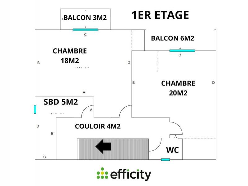 Maison - 160 m² - 4 pièces