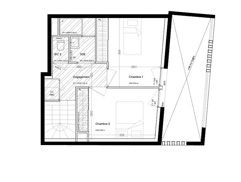 Appartement - 62 m² - 3 pièces