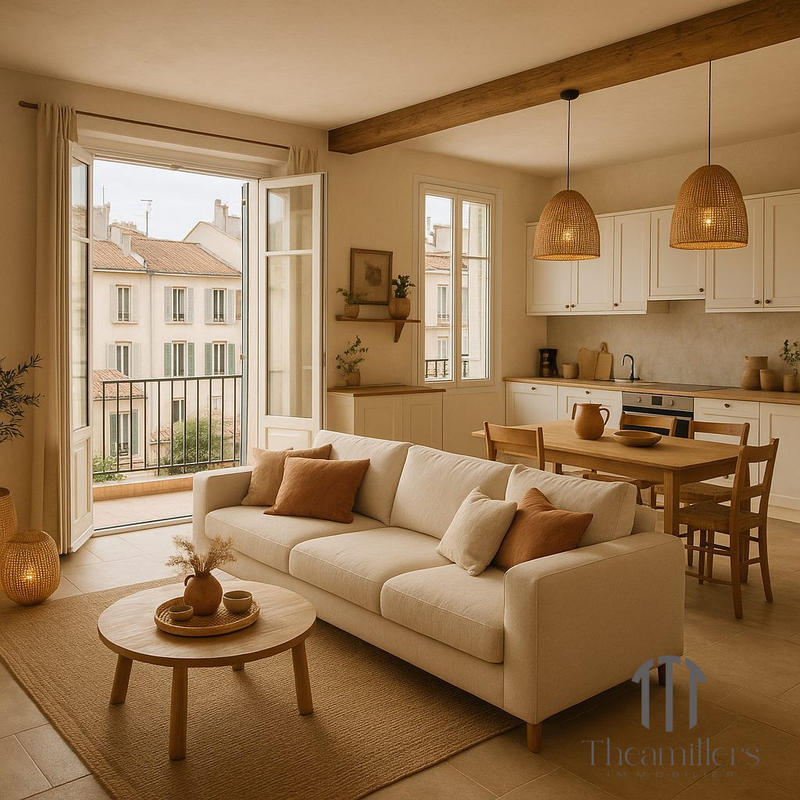 Appartement - 65 m² - 3 pièces