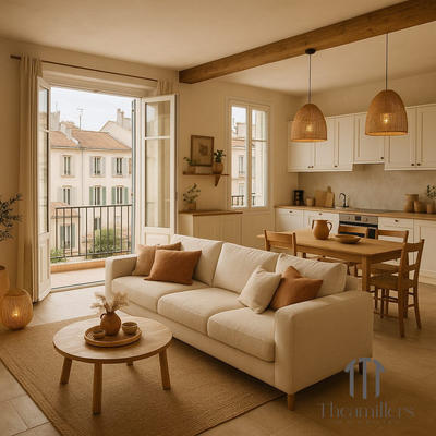 Appartement - 65 m² - 3 pièces