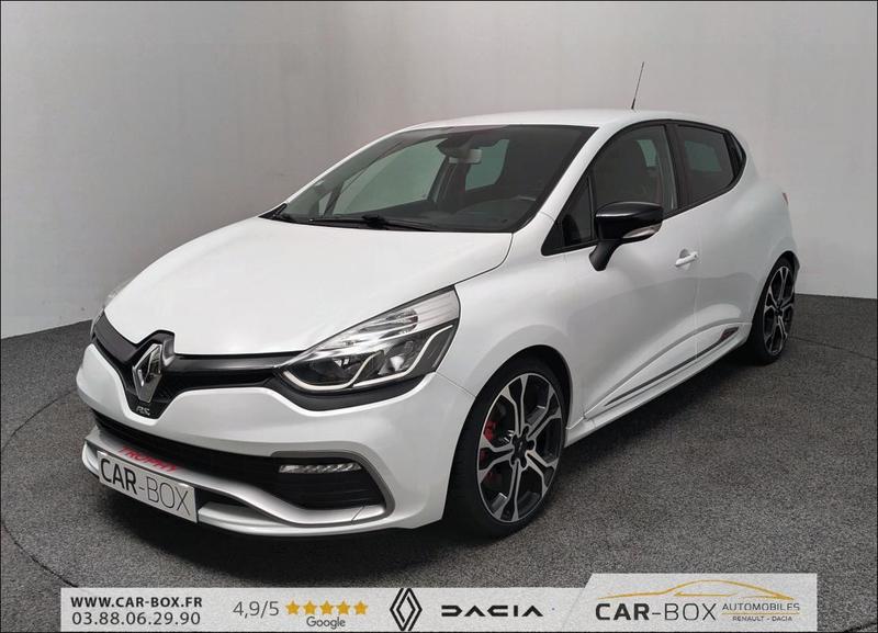 Renault Clio IV 4 Rs Trophy Edc 220 n°1758 Cam de Recul-Cuir-Gps-Jantes Alu-Sieges Chauffants-Rs Monitor