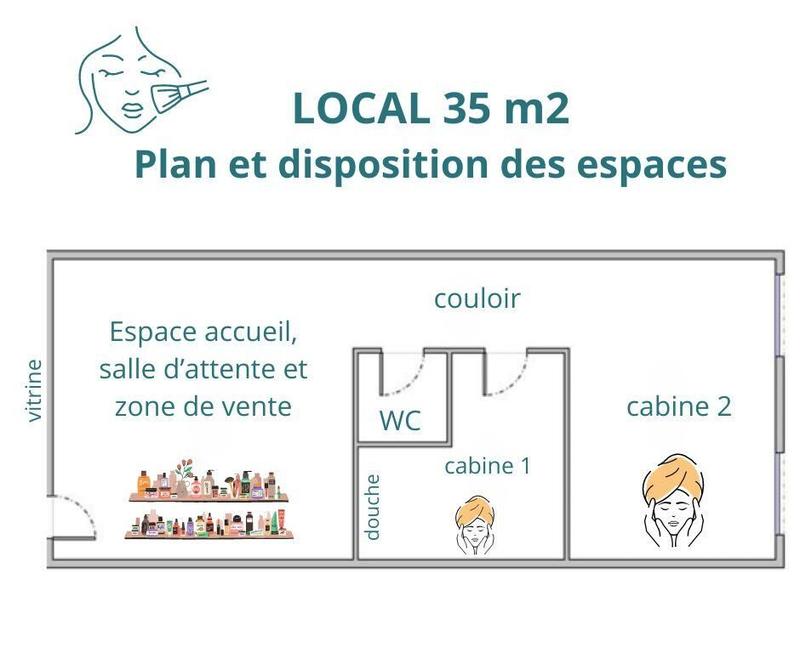 Local commercial - 35 m²