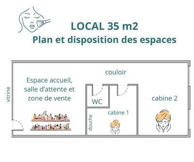 Local commercial - 35 m²
