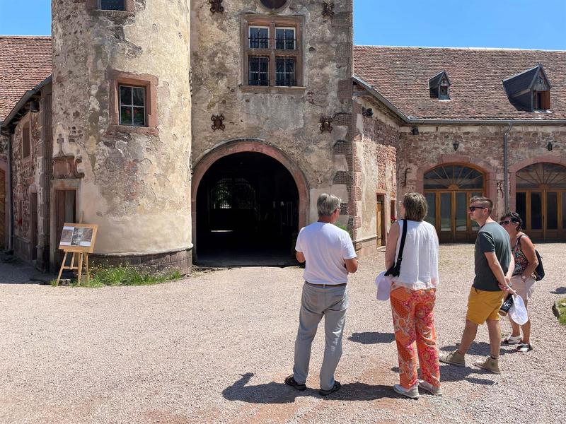 Visite guidée historique du château de Thanvillé