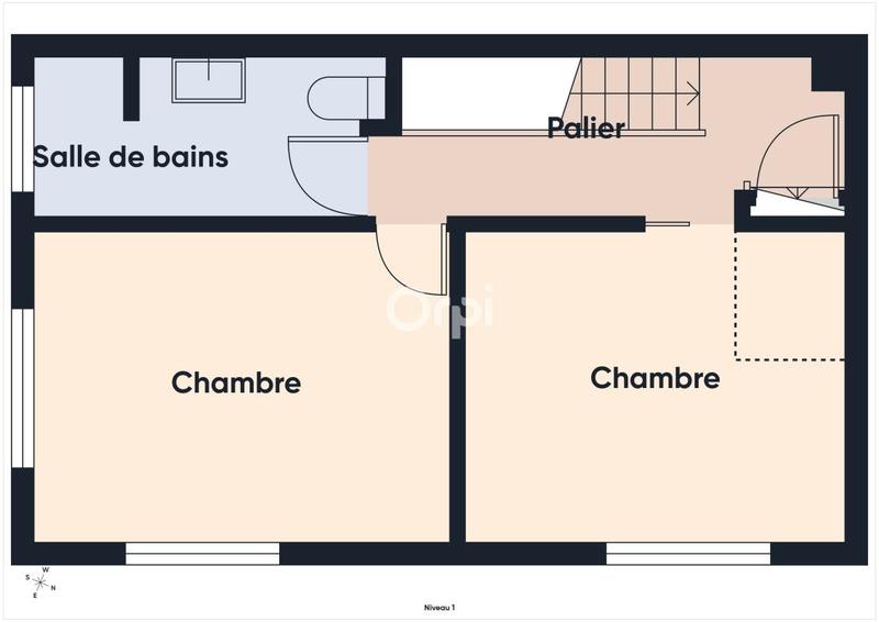 Maison - 58 m² - 4 pièces