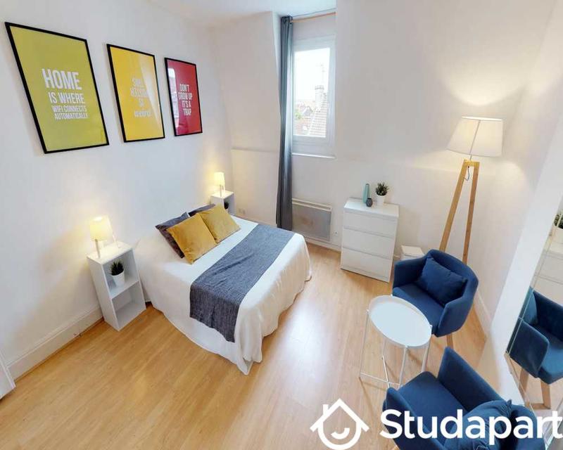 Chambre - 50 m² - 1 pièce