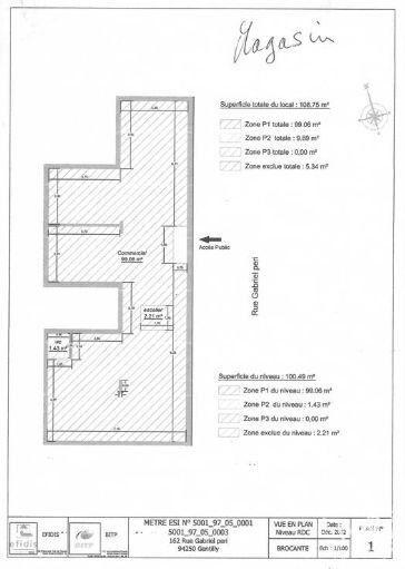 Local commercial - 161 m²