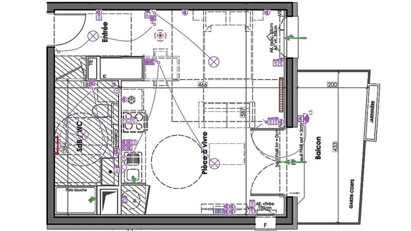 Appartement - 37 m² - 1 pièce