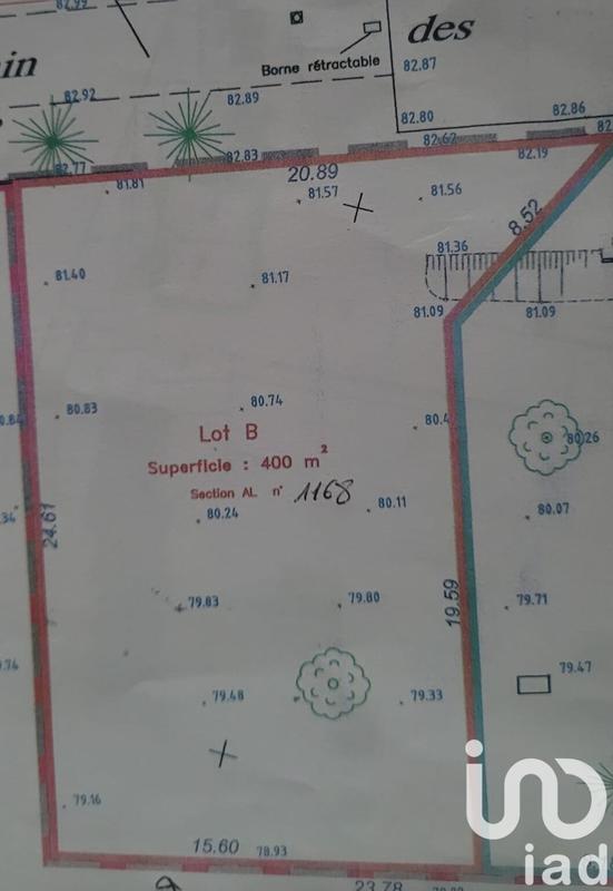 Terrain - 400 m²