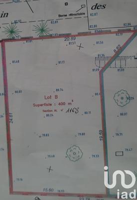 Terrain - 400 m²