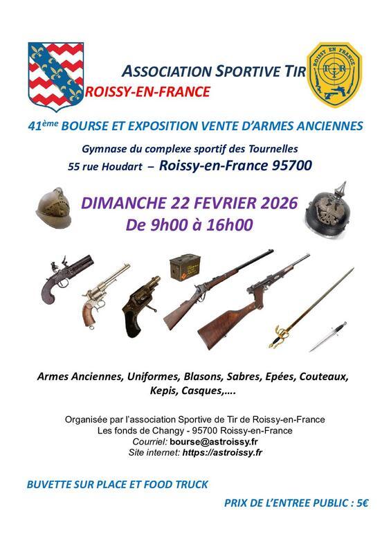 41ème bourse aux armes anciennes