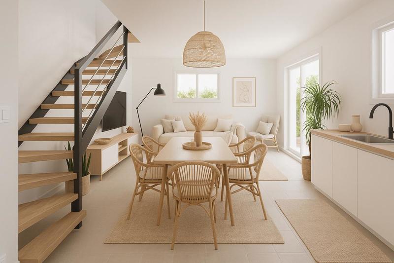 Maison - 65 m² - 3 pièces