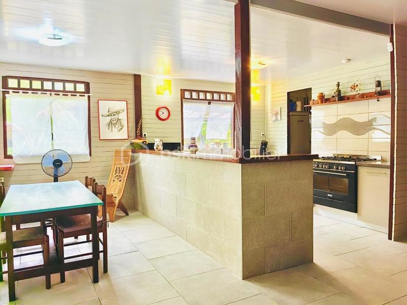 Maison de bois - 110 m² - 5 pièces