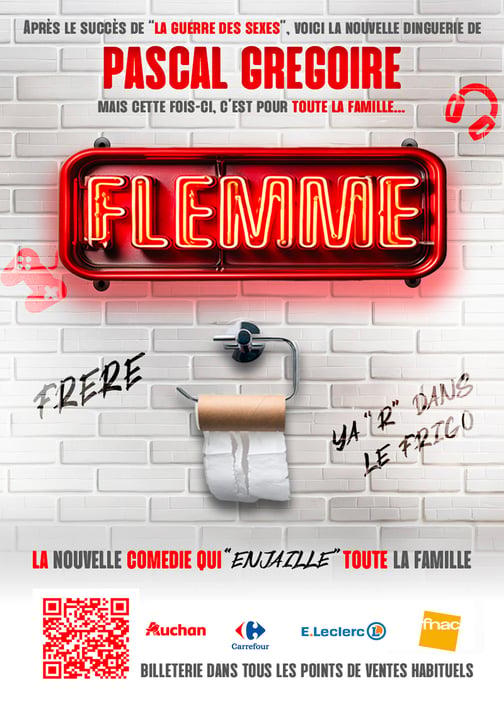Spectacle : Flemme de Pascal Grégoire