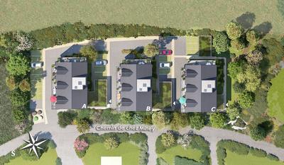 Appartement - 61 m² - 3 pièces