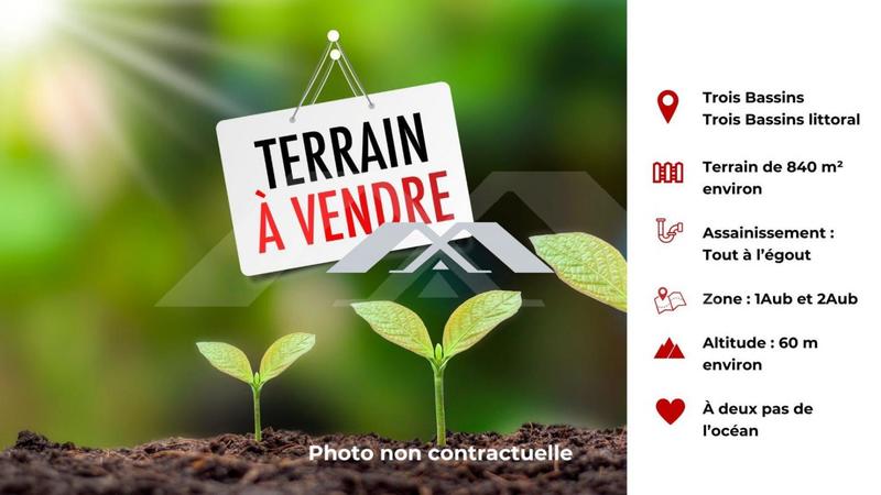 Terrain - 840 m²