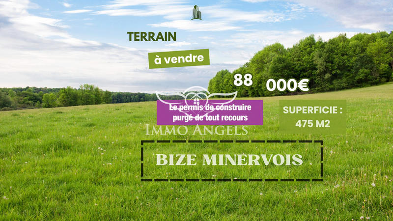 Terrain - 475 m²