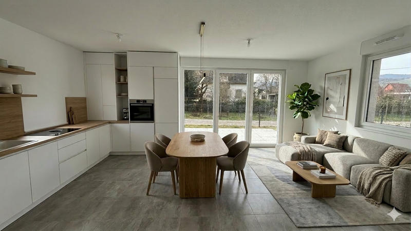 Appartement - 62 m² - 3 pièces