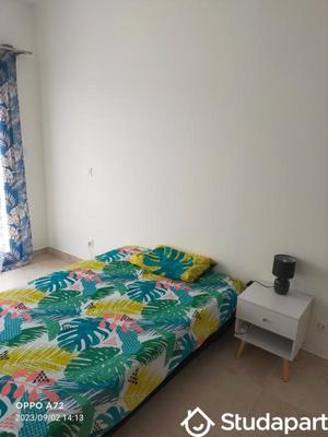 Chambre - 12 m² - 1 pièce