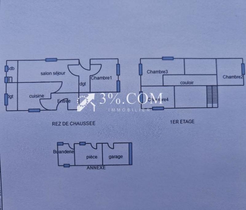 Maison - 135 m² - 6 pièces