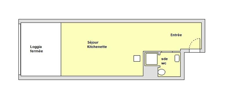 Studio - 28 m² - 1 pièce