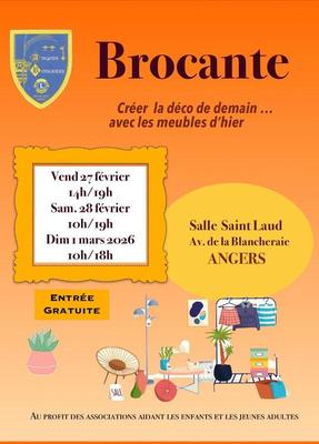Brocante d'angers ronceray (lions club féminin)
