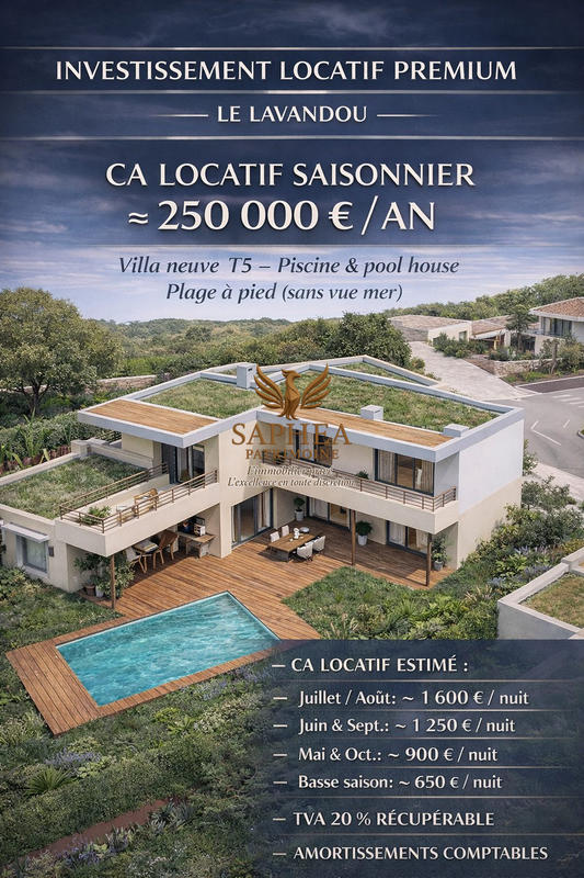 Villa - 144 m² - 5 pièces