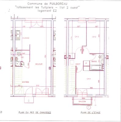 Maison - 72 m² - 4 pièces