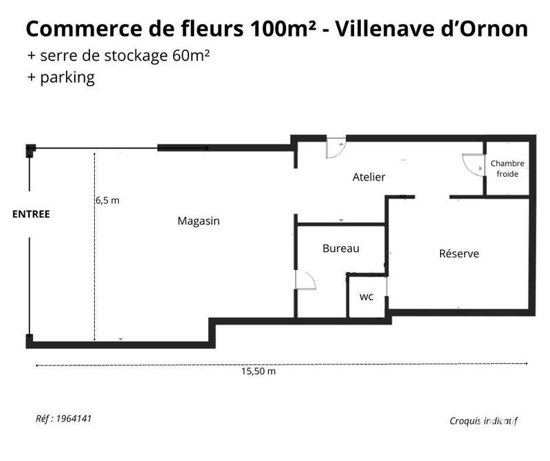 Local commercial - 100 m²