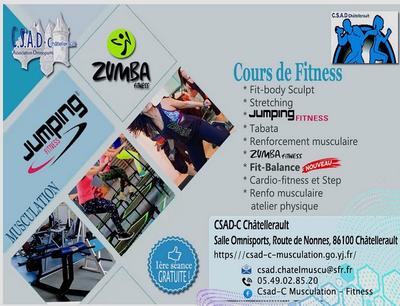 Csad musculation - fitness Châtellerault 86100