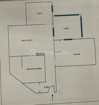 Appartement - 41 m² - 3 pièces