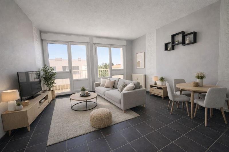 Appartement - 57 m² - 3 pièces