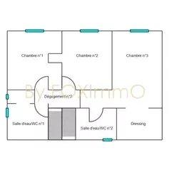 Maison - 142 m² - 6 pièces