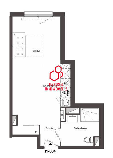 Appartement - 31 m² - 1 pièce