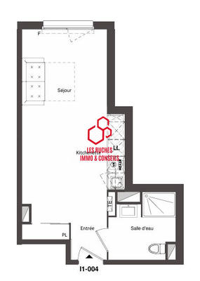 Appartement - 31 m² - 1 pièce