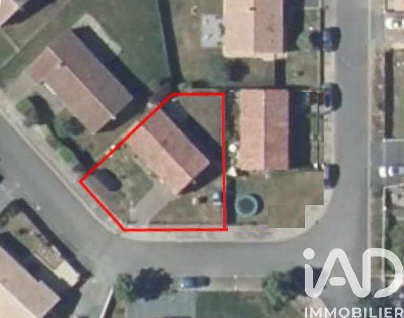 Maison - 62 m² - 3 pièces