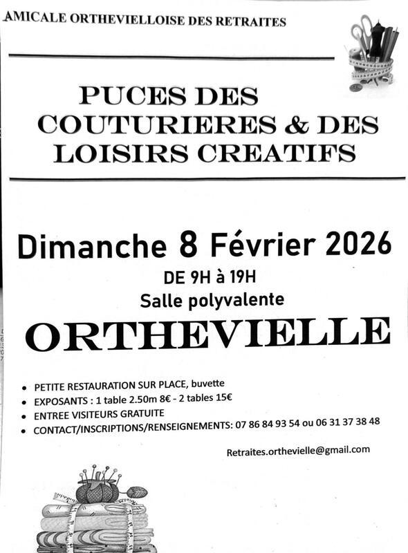 Puces des couturières et loisirs créatifs