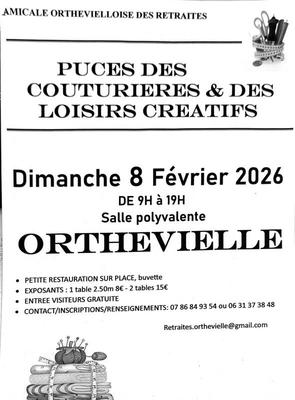 Puces des couturières et loisirs créatifs