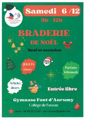 Braderie  de Noël du Secours Populaire