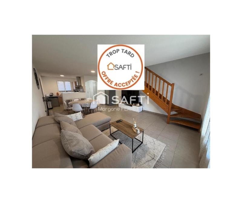 Maison de ville - 80 m² - 4 pièces