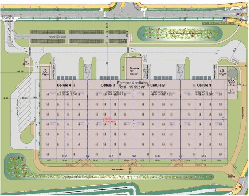 Local d'activité / Entrepôt - 5 000 m²