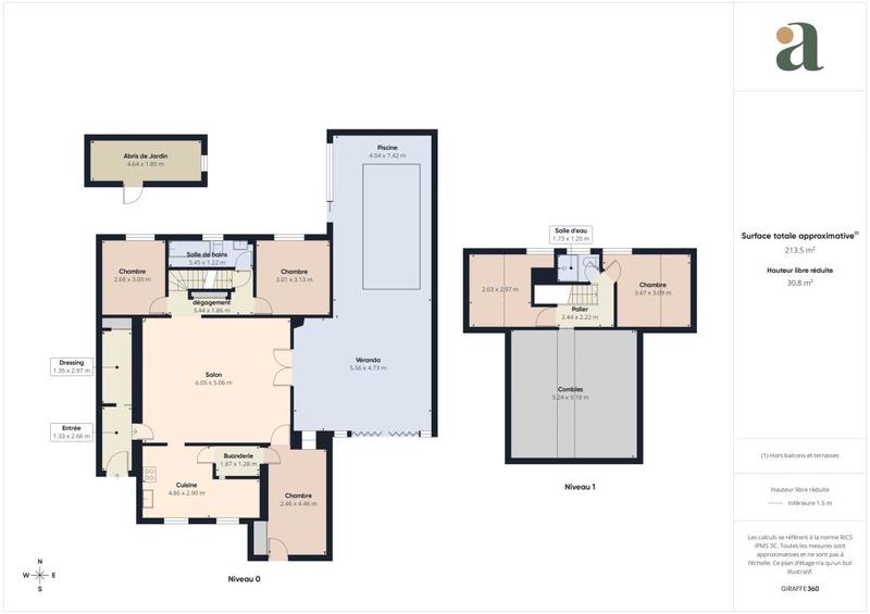 Maison - 162 m² - 6 pièces
