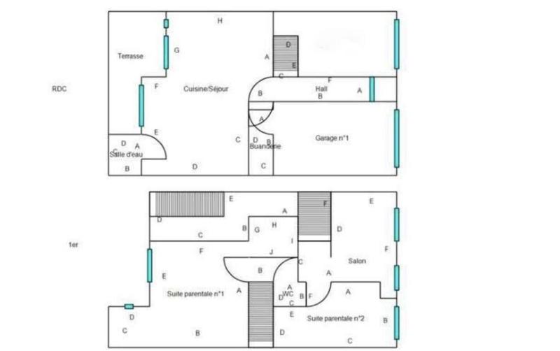 Appartement - 120 m² - 4 pièces