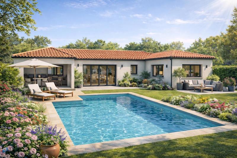 Maison - 100 m² - 5 pièces