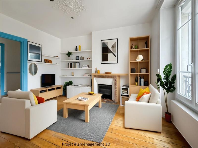 Appartement - 61 m² - 3 pièces